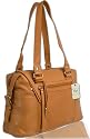 FOSSIL Leder Handtasche CASTILLE CAMEL Schultertasche Shopper