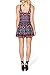 Zanuce Womens Sleeveless Floral Print Vintage Prom Dress