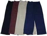 Boys' Pleated Linen Pants with Cuffs