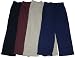 Boys' Pleated Linen Pants with Cuffs