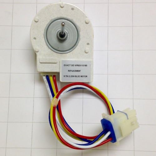 WR60X10185 Replacement Evaporator Fan Motor for GE Refrigerators