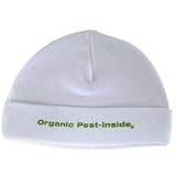 Organic Pest In-side Beanie - Size 0 - 6 Months