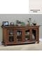Salem 60"w Console W/ 4 Glass Doors, FOUR-DOOR 60"W, MANCHESTER WHIT