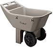 Ames True Temper 2463675 3-Cubic-Feet Easy Roller Jr. Poly Lawn and Garden Cart