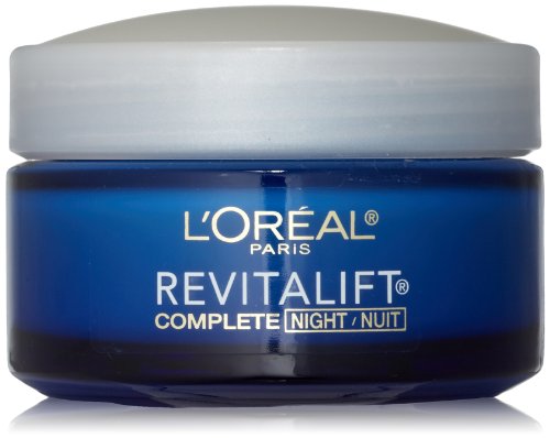 L'Oreal Paris RevitaLift Anti-Wrinkle + Firming Night Cream, 1.7 Ounces