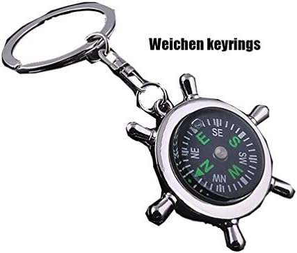 Men's Keyrings -Compass Function Keyrings
