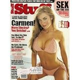 Carmen Electra in the book Stuff Magazine - Carmen Electra on Cover, Sex On The Job, Brooke Burns (August, 2002, #33)