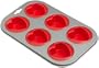 Kaiser Bakeware Flexo'Belle 6 Cups Heart Pan