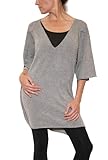 Women's Qi Fly Robin Fly Tunic Sweater in Granite Size M Women's Qi Fly Robin Fly Tunic Sweater in Granite Size M