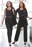 Jessica London Plus Size Three-Piece Ponté Set
