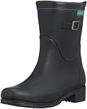 [ベネトン] BENETTON ショートレインブーツ  BTB 0150 B (黒/24)