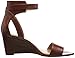 Nine West Women's Nobody Leather Wedge Sandal