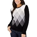 Merona&reg; Crewneck Argyle Sweater - Black