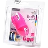 Maia Dahlia Silicone Triple Clip - Neon Pink