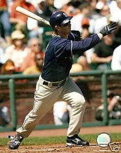 Khalil Greene San Diego Padres Hitting 8x10 Photo