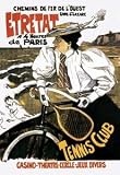 Paper poster printed on 20 x 30 stock. Etretat Tennis Club