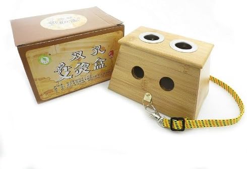 2 Hole Bamboo Moxa Box for Moxa Rolls