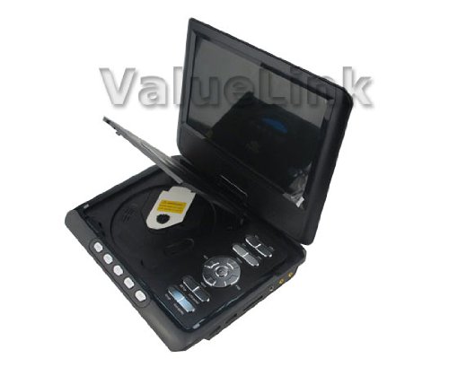 9.5 INCH ROTARY LCD TV SD MP4 GAME PORTABLE DVD PLAYER
