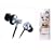 Kanen EC9 In Ear Sound Isolating Stereo Earphones (Black)