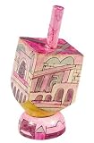 Pink Jerusalem Dreidel