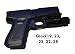 190 Lumen Pistol LED Strobe Flashlight with Weaver Quick Release