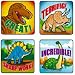 STICKERS DINOSAURS 120 PK