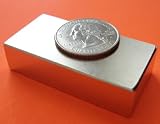 24 Pieces of Rare Earth Neodymium Magnets for Wind GeneratorsSuper Strong Rare Earth Neodymium Block Magnets for Wind Generators 2 X 1 x 1/2 Super Strong 24PC 2x1x1/2