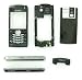 BlackBerry Pearl 8100 Full Housing/Shell Casing + Side Rail + Keypad + Battery Back Cover ( BLACK Cover )
