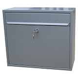 Basi-Saturn 2170-0661 BK 900-S Stahlbriefkasten 310 x 360 x 150 mm, silbervon "Basi"