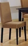 Microfiber Fabric Pair Of Parson Chairs
