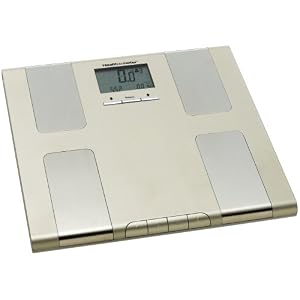 Health o Meter BFM688-81 Weight Tracking, Body Fat & Hydration Percentage Scale, Champagne, (Weighs up to 380lbs)