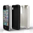 Acase(TM) iPhone 4 and 4S Superleggera PRO Dual Layer Protection (White/Black) case (Fits AT&T, Sprint and Verizon iPhone 4 and 4S)
