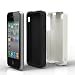 Acase(TM) iPhone 4 and 4S Superleggera PRO Dual Layer Protection (White/Black) case (Fits AT&T, Sprint and Verizon iPhone 4 and 4S)