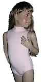 CAPEZIO Girls ABT American Ballet Theatre Pink Mock Halter Turtle Neck Leotard