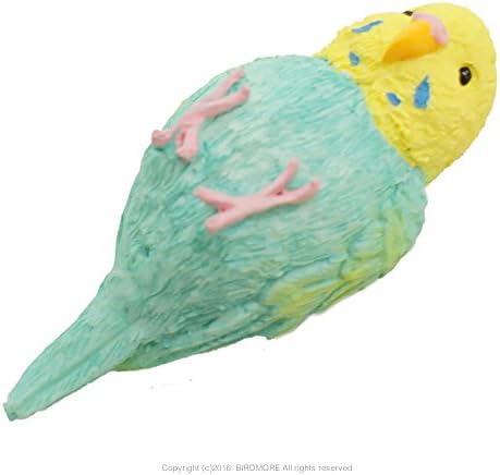 Japan Official Sanrio - My Melody Friends Kotori Creative Small Bird Figurine Yellow Blue Home Decor Nature Gifts Outdoor Ceramic Resin Decoration Mascot Downy Budgerigar Budgie Parrot Pets Parakeet
