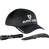 Browning Cut to Black Knife / Light / Cap Combo