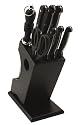 Le Coute - 420470 - Bloc Couteaux de cuisine 8 Pièces- Manche Abs Noir - Inox 13% trempé