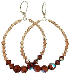 Infinity Browns Earrings