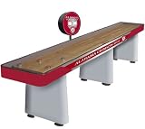Alabama Crimson Tide 12 Foot Venture Shuffleboard Table
