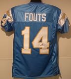 Dan Fouts Autographed San Diego Chargers Jersey