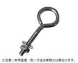 ステンレス　ナット止ヒートン　サイズ＃６　入数２００【ハイロジック】