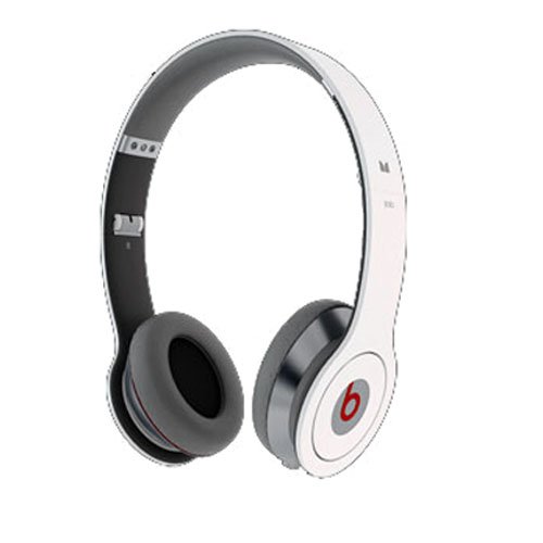 Beats Solo by Dr. Dre On-Ear Headphones with ControlTalk (White)