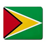 Guyana Flag Mouse Pad
