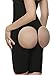 Ekouaer Butt Lifter Shaper Ladies High Waist Thigh Slimmer Shapewear Underwear Black, 3XL