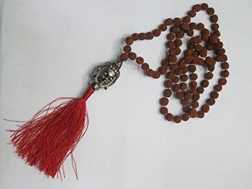 GCMR Women's Budha In Rudraksh Mala Standard Brown