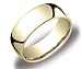 Men's 14k Yellow Gold 8mm Comfort Fit Wedding Band Ring, Size 11