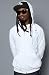 LRG The Grass Roots Layering Zip Up Hoody in White hood ,Sweatshirts for Men