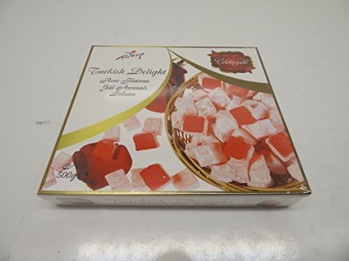 Celebizade Rose Flavored Turkish Delight 500 G by Celebizade