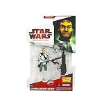 Star Wars 2009 Clone Wars Animated Action Figure Commander Gree