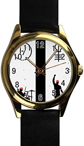 White wardrobe DIY twenty one pilots Unisex Round Metal Watch